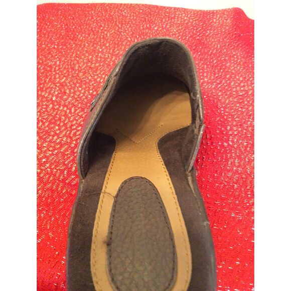 Naturalizer Size 8 Jordan Mules Clogs Leather Womens Shoe Slip On Studded - Picture 6 of 11